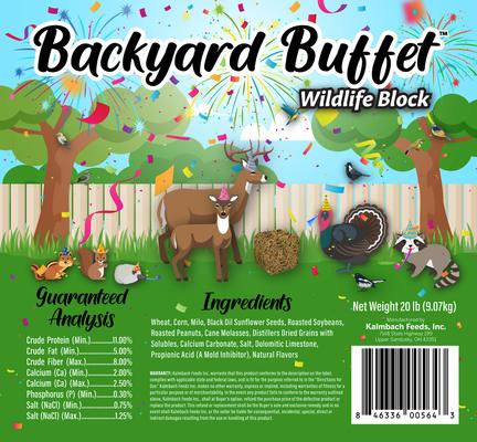 Show full view: Backyard Buffet Wildlife Treat, 20-lb block slide 2 of 5