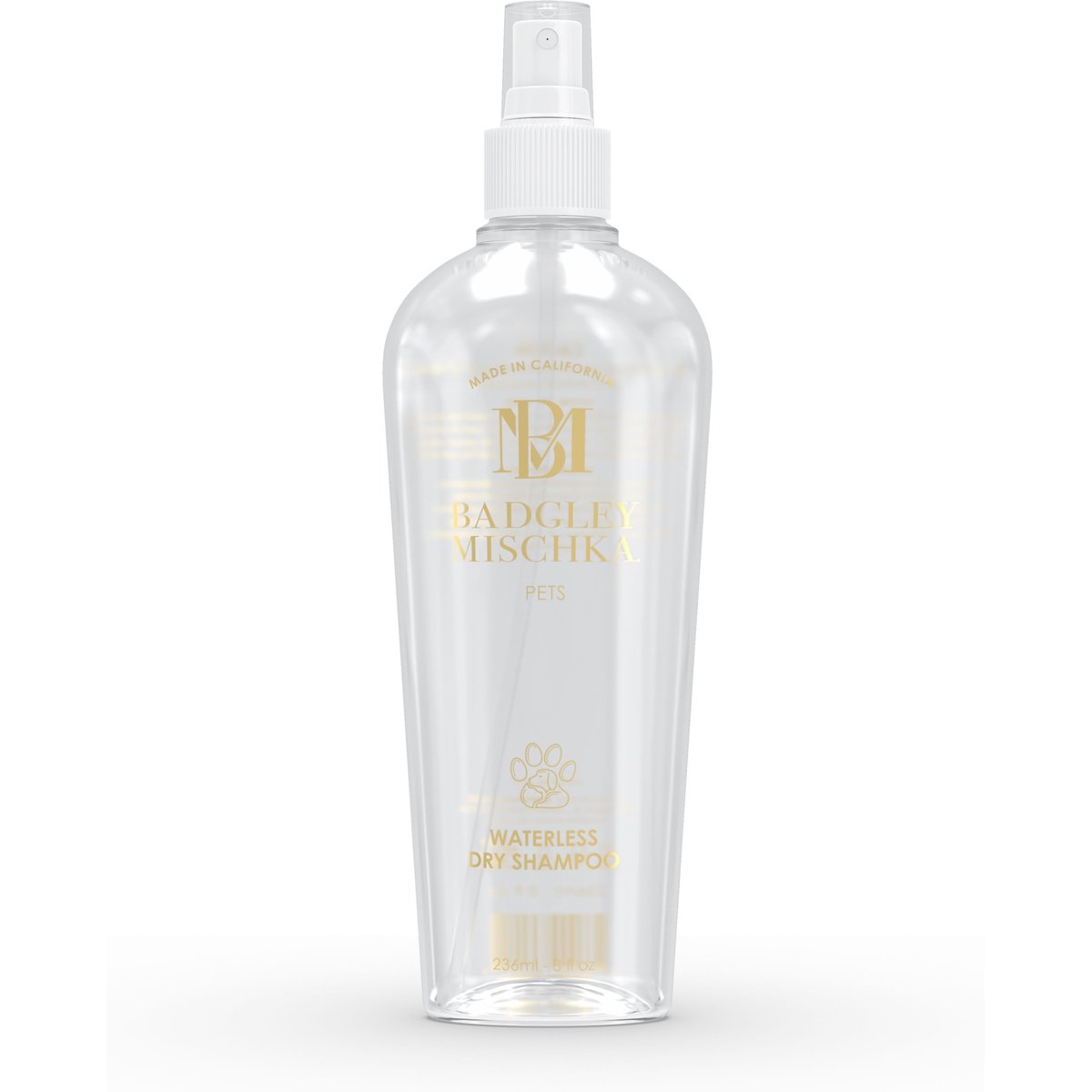 Badgley Mischka Waterless Dry Dog Shampoo, 8-fl oz bottle