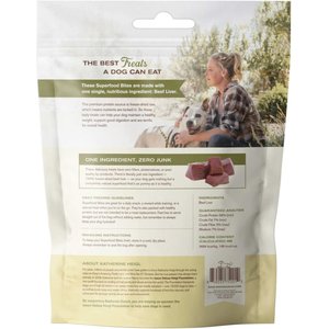 Badlands Ranch Beef Liver Grain-Free Freeze-Dried Raw Dog Treats, 4-oz bag
