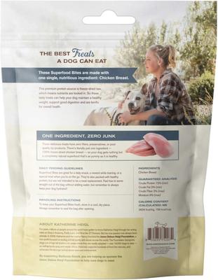 Show full view: Badlands Ranch Chicken Breast Grain-Free Freeze-Dried Raw Dog Treats, 4-oz bag slide 3 of 7