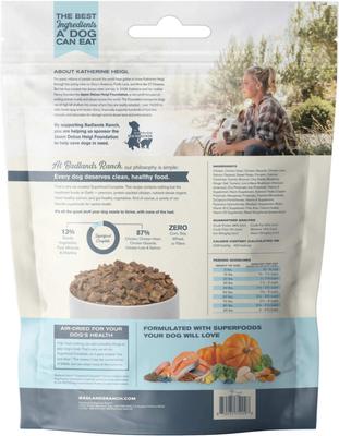 Show full view: Badlands Ranch Superfood Complete Grain-Free Chicken Air-Dried Dog Food, 24-oz bag slide 3 of 8