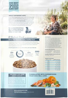 Show full view: Badlands Ranch Superfood Complete Grain-Free Chicken Air-Dried Dog Food, 64-oz bag slide 3 of 8