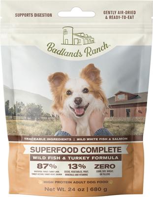 BADLANDS RANCH Superfood Complete Grain-Free Wild Fish & Turkey