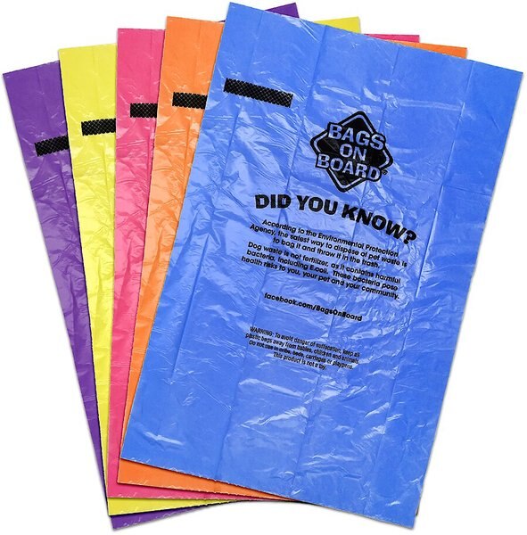 Bags on Board Bag Refill Pack, Rainbow