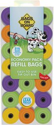 Bags on Board Dog Poop Bags, 315 count