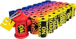 Bags on Board Dog Poop Bags & Dispenser, 600 count