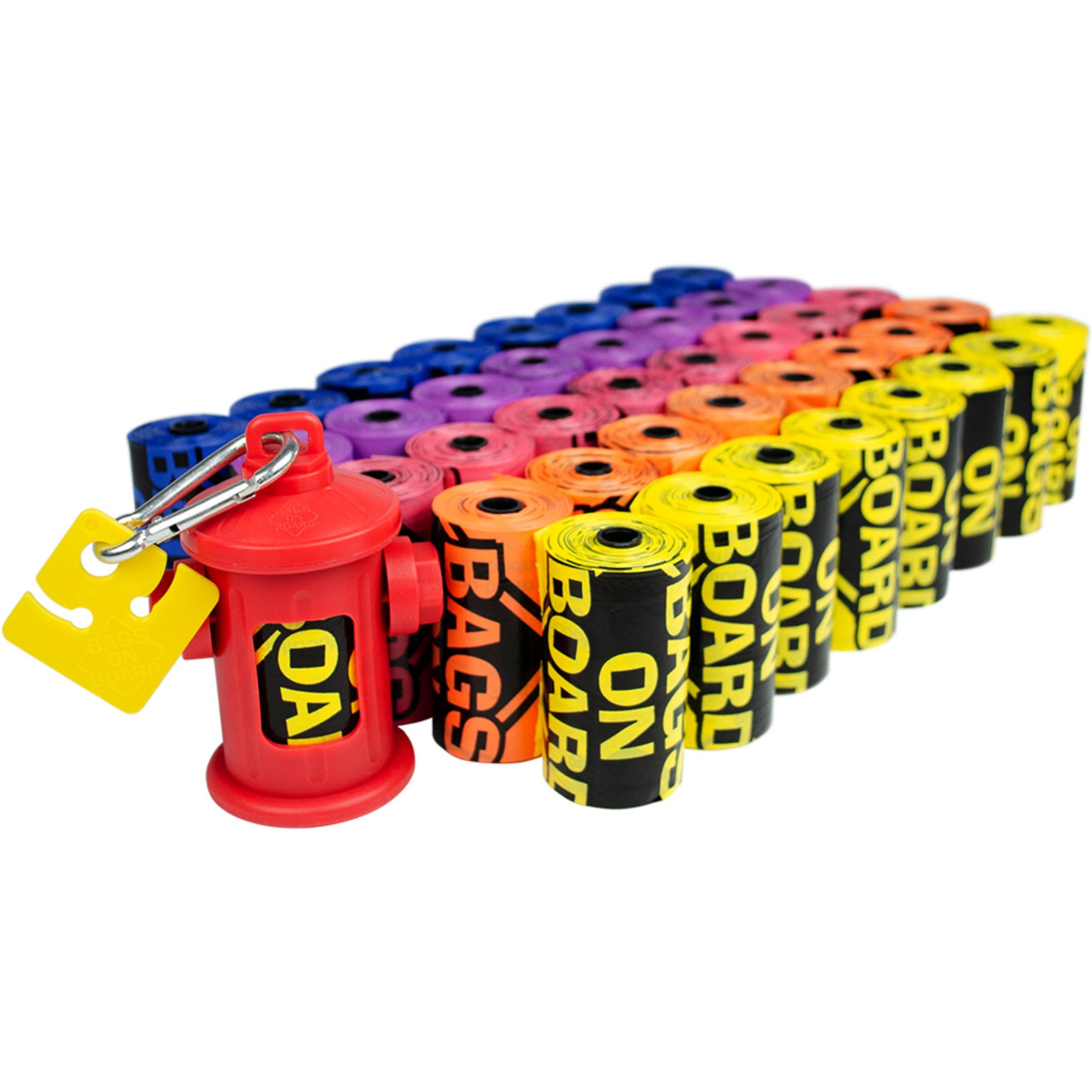 Bags on Board Dog Poop Bags & Dispenser, 600 count