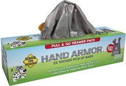Bags on Board Hand Armor Extra Thick Pick-Up Bags, 200 count