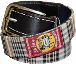 Baker Ladies Classic Plaid Belt, Large