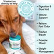 Show in main carousel: Balanced Breed Canine Probiotic & Odor Control Natural Pumpkin Flavored Soft Chew Digestive Aid Supplement for Dogs, 60 count slide 2 of 10