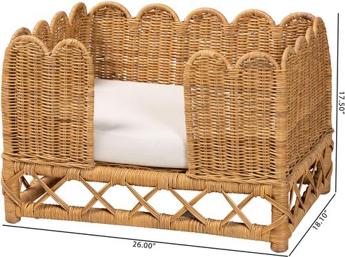 Show full view: bali & pari Palm Cat Bed, Light Honey slide 9 of 9