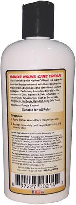 Show full view: Banixx Wound Care Pet Cream with Marine Collagen for Dogs, Cats & Horses, 8-fl oz bottle slide 3 of 4