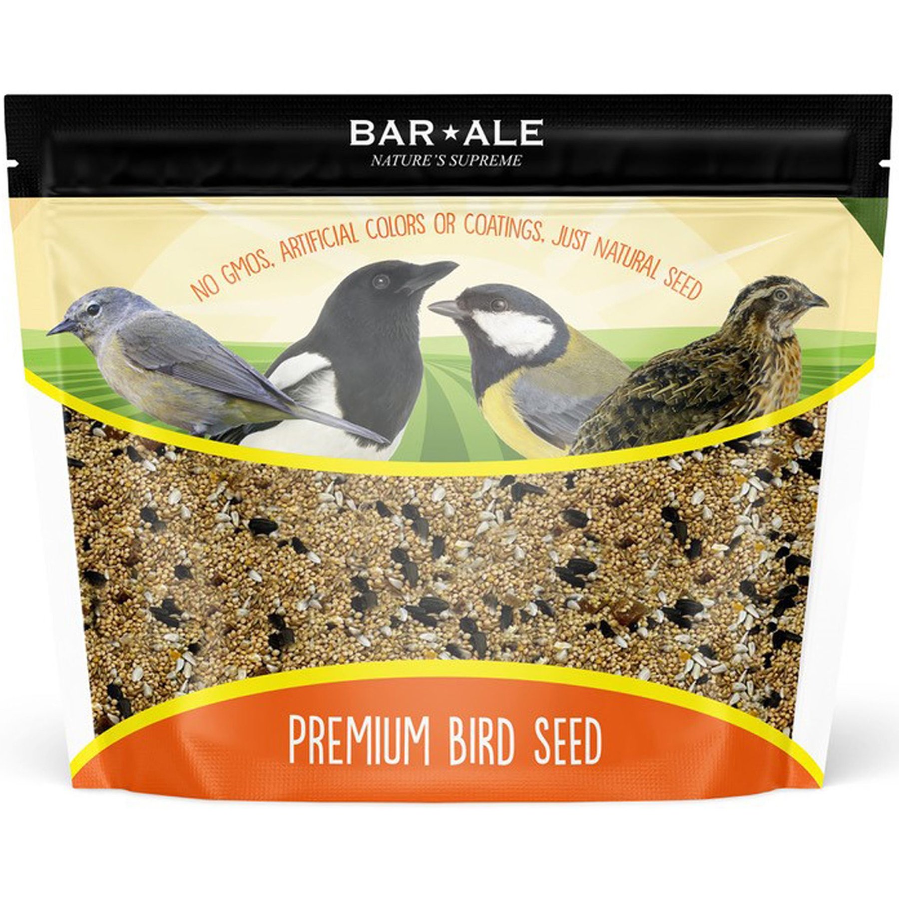 Bar ALE Premium Cockatiel Blend with Sunflower Bird Feed, 10-lb bag