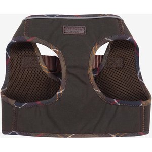 Barbour Cotton Step In Dog Harness, Olive/Classic, Large: 21 to 29-in chest