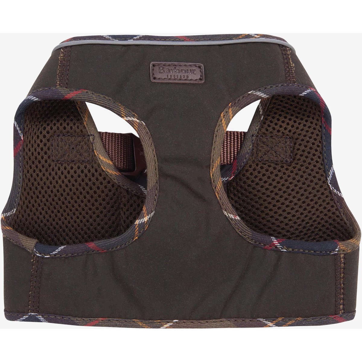 Barbour Cotton Step In Dog Harness, Olive/Classic, Medium: 17 to 22-in chest