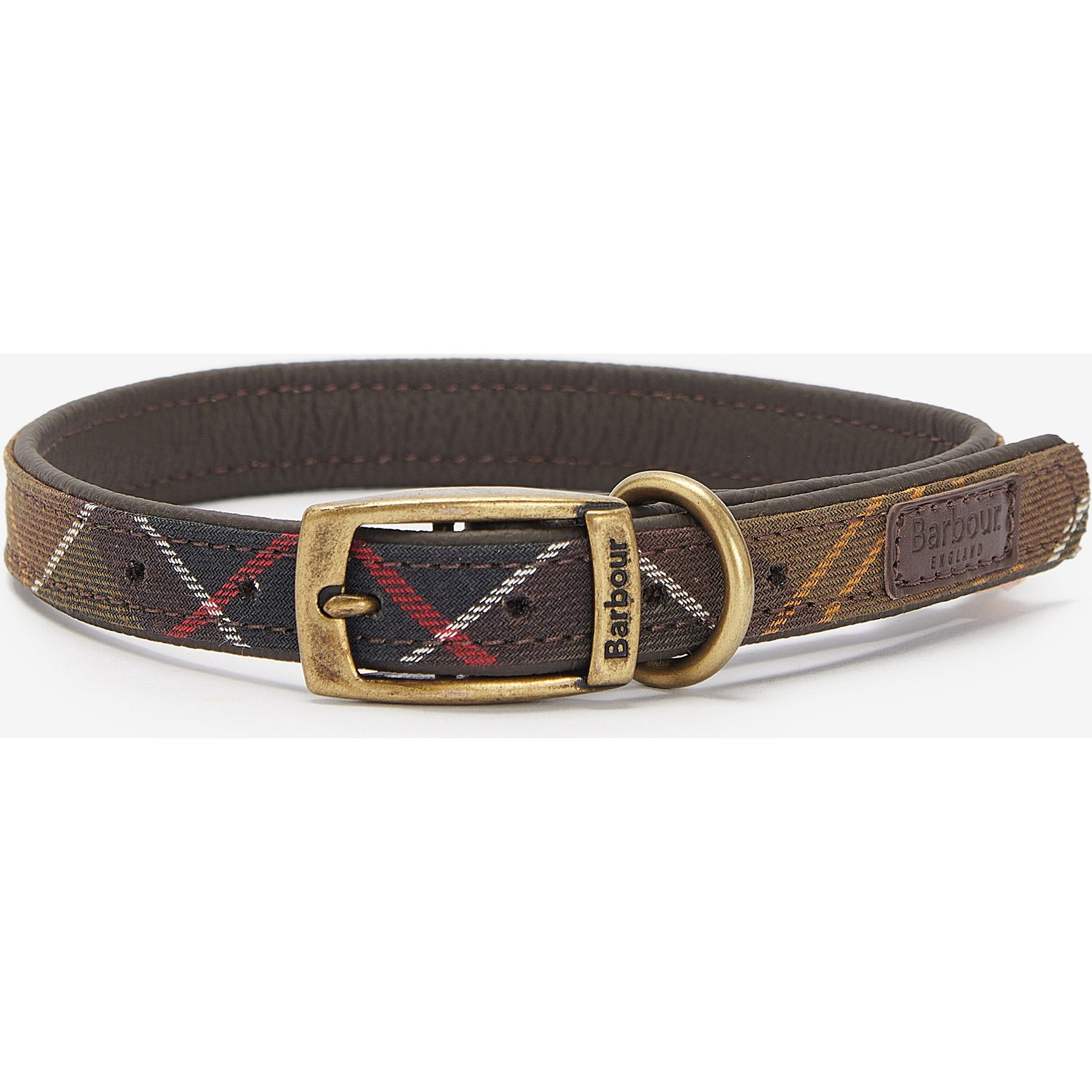 Barbour Dog Collar, Classic Tartan, Large: 18.5 to 22-in neck, 1-in wide