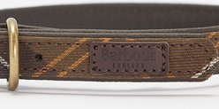 Barbour Dog Collar, Classic Tartan, Small: 11 to 14-in neck, 1/2-in wide slide 2 of 4