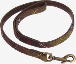 Barbour Dog Leash, Classic Tartan, 3-ft long, 1/2-in wide