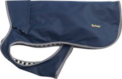 Barbour Evie Waterproof Dog Raincoat, Navy, X-Small