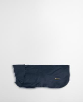 Show full view: Barbour Evie Waterproof Dog Raincoat, Navy, X-Small slide 4 of 7