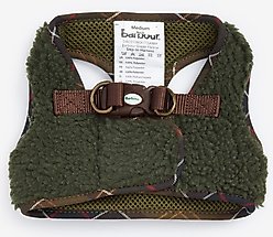 Barbour Fleece Dog Harness, Olive, Small: 14 to 18-in chest slide 2 of 5