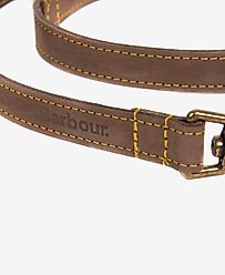 Barbour Leather Dog Leash, 3-ft long, 1/2-in wide, Brown slide 2 of 5