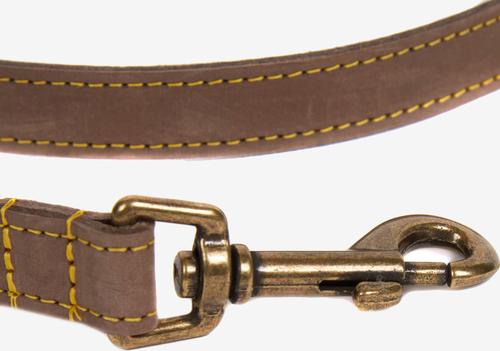 Show full view: Barbour Leather Dog Leash, 3-ft long, 1/2-in wide, Brown slide 3 of 6