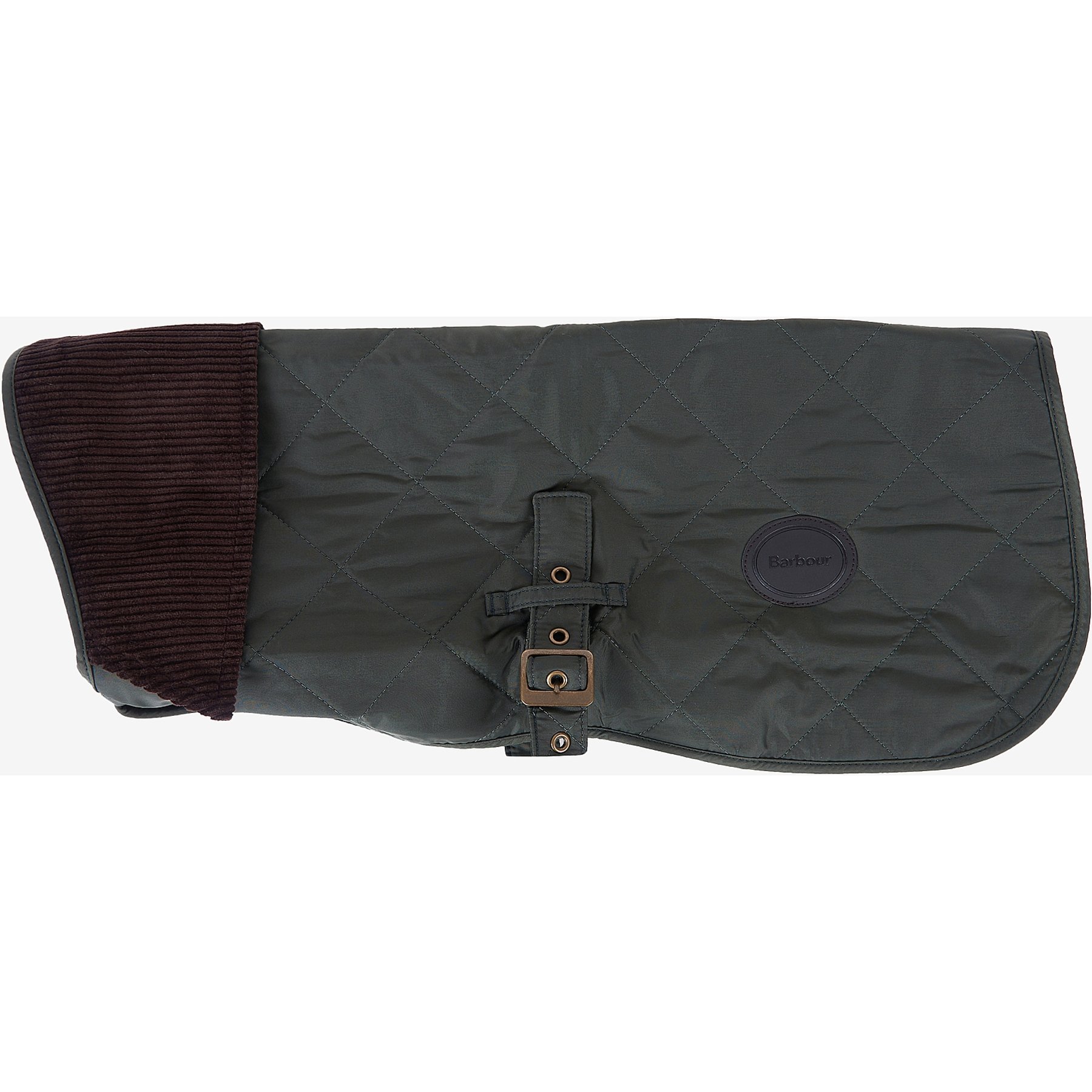 Barbour Quilted Dog Coat, Olive, Medium