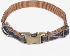 Barbour Reflective Dog Collar, Classic Tartan, Medium: 13 to 21-in neck, 3/4-in wide