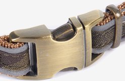 Barbour Reflective Dog Collar, Classic Tartan, Small: 8 to 12.5-in neck, 1/2-in wide slide 2 of 3