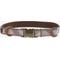 Show in main carousel: Barbour Reflective Dog Collar, Taupe/Pink Tartan, Large: 17 to 30-in neck, 1-in wide slide 1 of 4