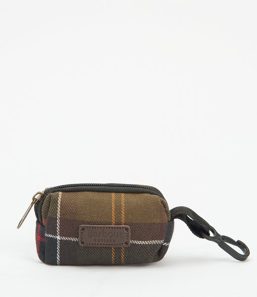 Barbour Tartan Dog Poop Bag Dispenser, Classic Tartan