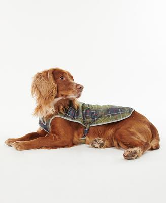 Show full view: Barbour Tartan Waterproof Dog Coat, Classic, Large slide 4 of 5