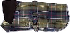 Barbour Tartan Waterproof Dog Coat, Classic, Small