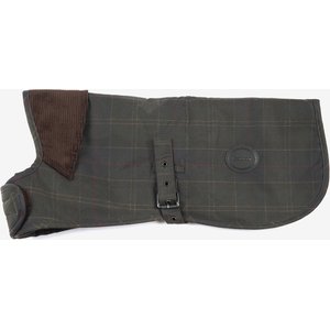Barbour Tartan Wax Dog Coat, Classic Tartan, Large