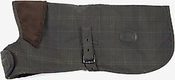 Barbour Tartan Wax Dog Coat, Classic Tartan, Medium