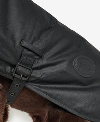 Barbour Wax Dog Coat, Black, X-Large slide 2 of 5