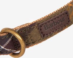Barbour Webbing Dog Collar, Classic Tartan, Small: 16-in neck, 1/2-in wide slide 2 of 4