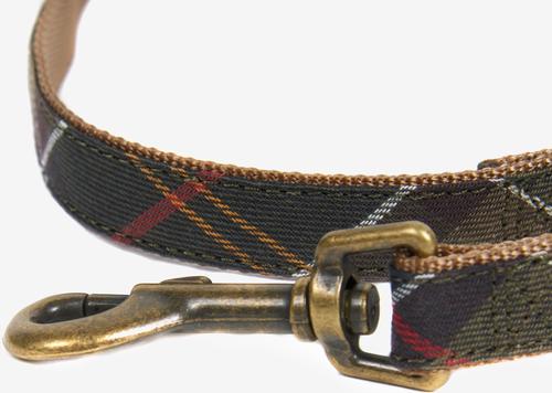 Show full view: Barbour Webbing Dog Leash, Classic Tartan, 3-ft long, 1/2-in wide slide 2 of 4