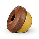 BARK Acornucopia Treat Dispensing Tough Dog Chew Toy, Brown