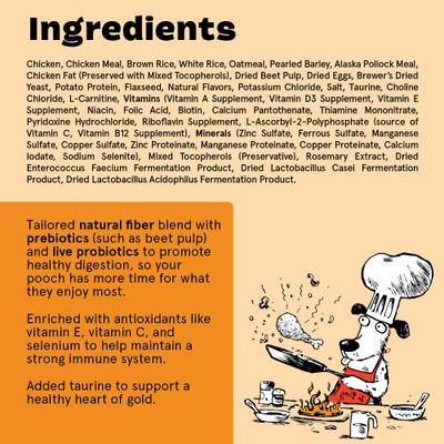 Show full view: BARK Adult Chicken Kibble Dry Dog Food, 4-lb bag slide 6 of 9