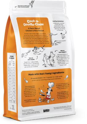 Show full view: BARK Adult Chicken Kibble Dry Dog Food, 4-lb bag slide 3 of 9