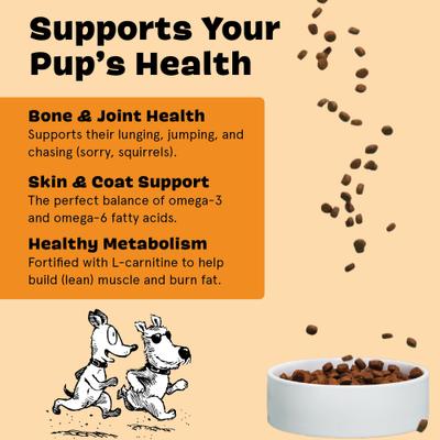 Show full view: BARK Adult Chicken Kibble Dry Dog Food, 4-lb bag slide 5 of 9