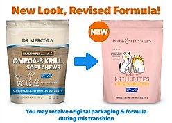 Bark and Whiskers Antarctic Krill Bites Dog & Cat Supplement, 6.34-oz bag slide 2 of 6