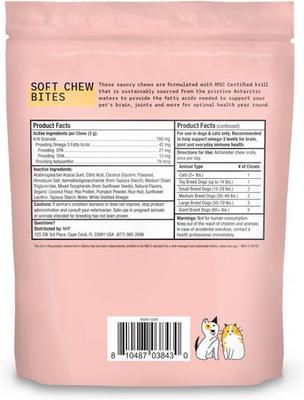 Show full view: Bark and Whiskers Antarctic Krill Bites Dog & Cat Supplement, 6.34-oz bag slide 4 of 8