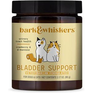 Bark and Whiskers Bladder Support Powder Supplement for Dogs & Cats, 3.17-oz bottle