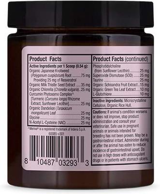 Show full view: Bark and Whiskers Detox Support Dog & Cat Supplement, 1.7-oz jar slide 4 of 9