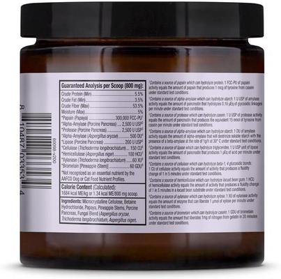 Show full view: Bark and Whiskers Digestive Enzymes Dog & Cat Supplement, 120-g jar slide 3 of 8