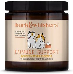 Bark and Whiskers Immune Support Dog & Cat Supplement, 3.38-oz jar