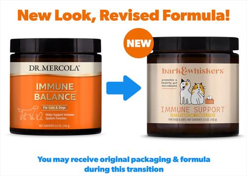 Show full view: Bark and Whiskers Immune Support Dog & Cat Supplement, 3.38-oz jar slide 3 of 9